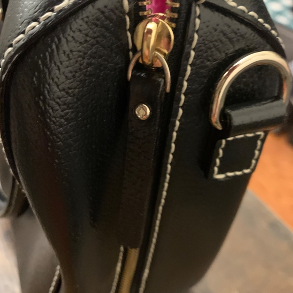 Kate Spade Black Leather Structured Doctor Bag - Like New! - Picture 12 of 15